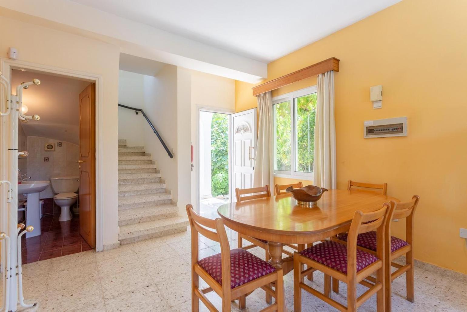 Sun Beach Villa Thio Polis Extérieur photo