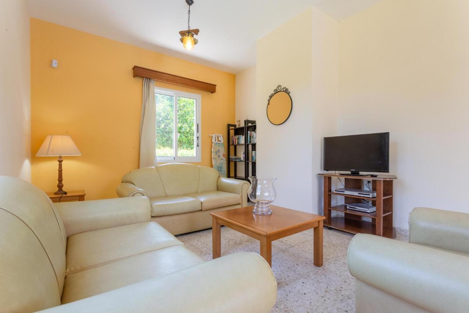 Sun Beach Villa Thio Polis Extérieur photo