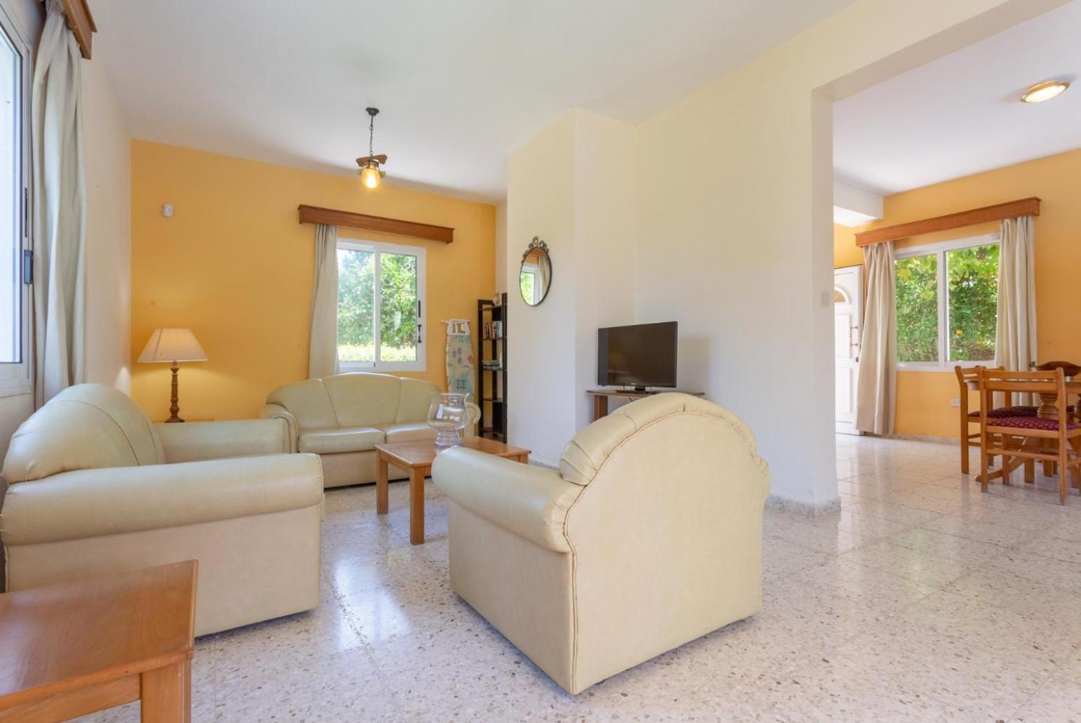 Sun Beach Villa Thio Polis Extérieur photo